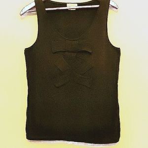 Kate Spade sleeveless tank in black